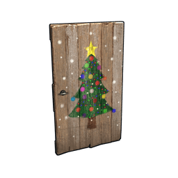 Christmas Tree Door Rust skin