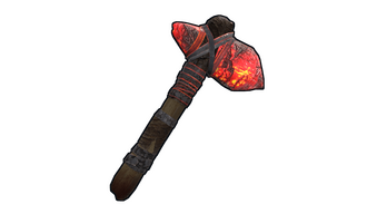 Volcanic Stone Hatchet