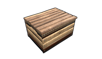 Medieval Small Wooden Box