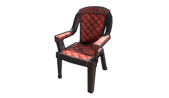 Red Leather Chair