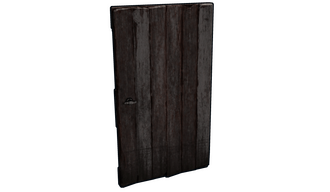 Bleached Ebony Door