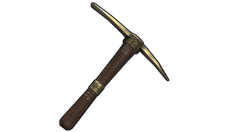 Tarnished Sun Pick Axe