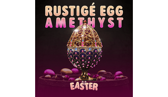 Rustigé Egg - Amethyst