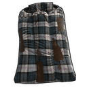 Blue Plaid Sleeping Bag