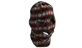Red Check Balaclava