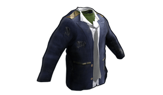 Salvaged Shirt, Coat and Tie