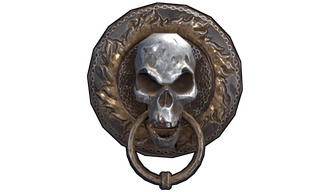 Skull Door Knocker