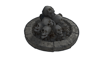 Skull Fire Pit