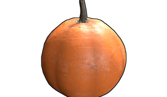 Carvable Pumpkin