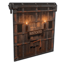 Rusticated Garage Door