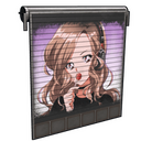 Pokimane Painted Garage Door