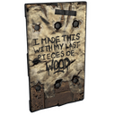 CNDBLOOD Wooden Door