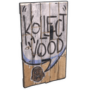 Oldschool Wooden Door