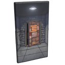 Oldschool Metal Door