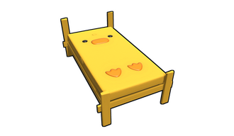 Easter Chick Bed