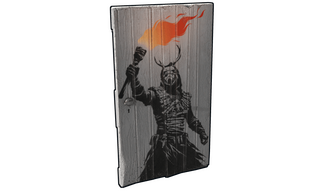 Flamebearer Wooden Door