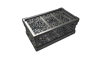 Wrought Iron Large Box