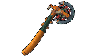 Carrot Chopper Salvaged Axe