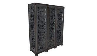 Wrought Iron Locker