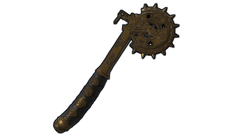 Gold Chains Salvaged Axe