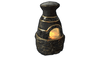 Ornate Marble Furnace