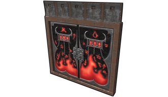 Armored Double Door from Hell