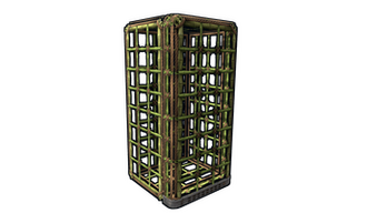 Bamboo Cage Fridge