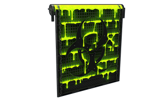 Biohazard Bunker Garage Door