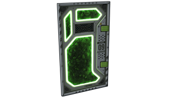 Greening Area Armored Door