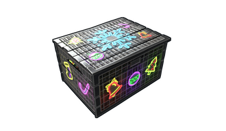 Neon Snowflake Small Box
