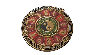 Lunar Zodiac Spinning Wheel