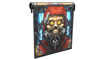 Nuke Vibe Garage Door