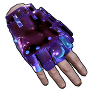 Deep Ruby Roadsign Gloves
