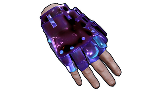 Deep Ruby Roadsign Gloves