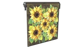 Sunflowers Garage Door