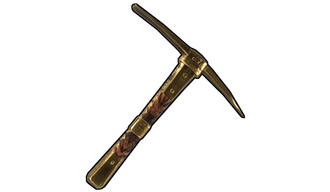 Gold Chains Pickaxe