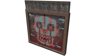 Corrupted Armored Double Door