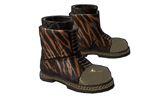 Gold Chains Boots
