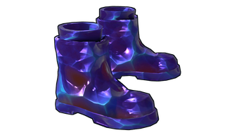 Deep Ruby Boots