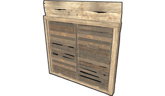 Legacy Wooden Double Door