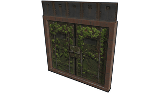 Cobalt Jungle Container Doors