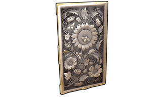 Whittled Bloom Door
