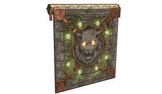 Jungle King Garage Door