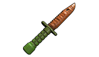 Carrot Combat Knife