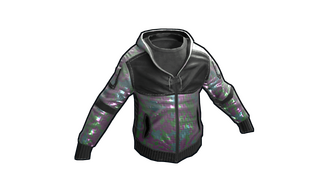 White Holographic Hoodie
