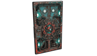 Mech Overlord Metal Door