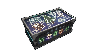 Neon Christmas Large Box