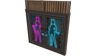 Beauty Industry Double Door