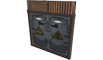 Protector Sheet Metal Double Door