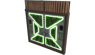 Greening Area Double Door